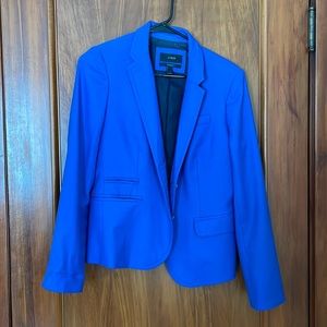 J CREW Schoolboy Blazer Royal Blue Size 8